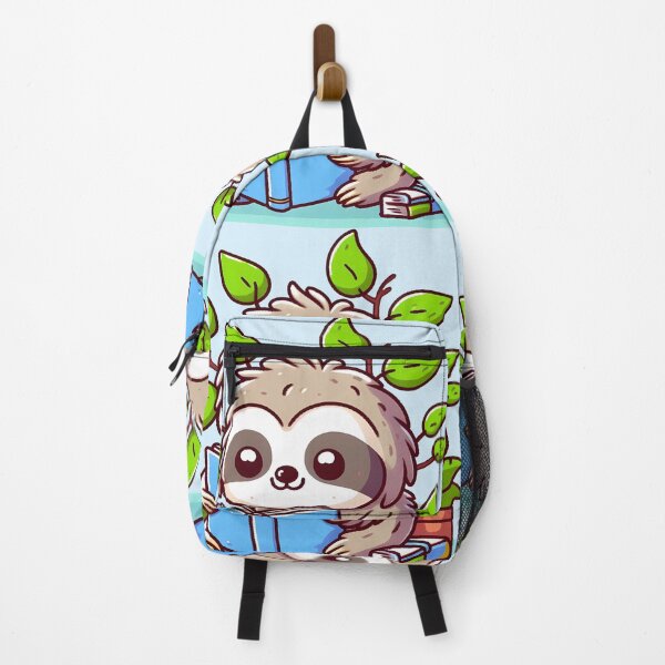 Item preview, Adorable Sloth Enjoys Reading Among Vibrant Green Leaves designed and sold by DethLock.