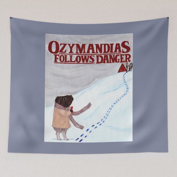 Item preview, Guinea Pigs and Books - Ozymandias Follows Danger designed and sold by Guinea Pigs and Books.