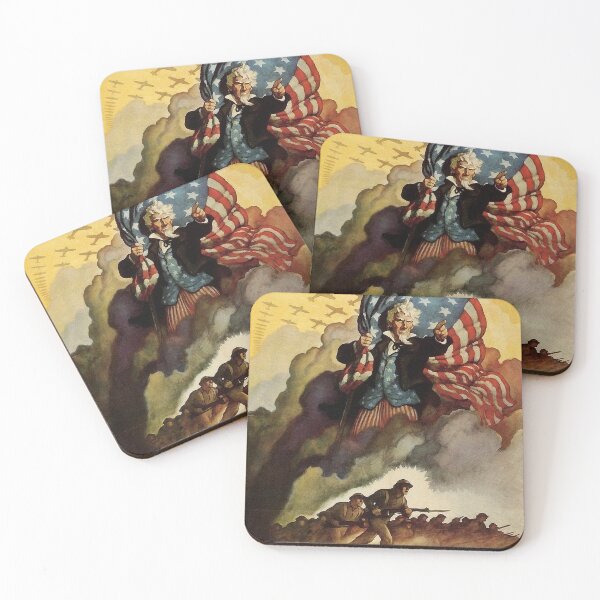 Item preview, NC Wyeth War Bonds Poster 1942 designed and sold by EndlessElegance.