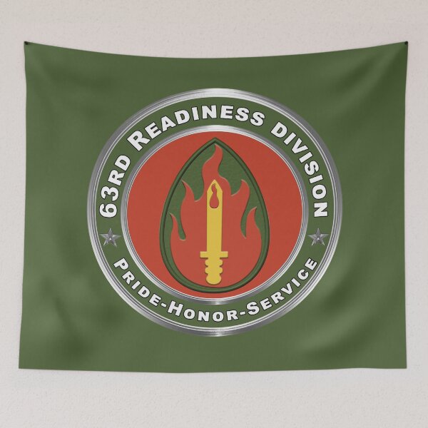 Item preview, 63rd Readiness Division  designed and sold by SoldierAlways.