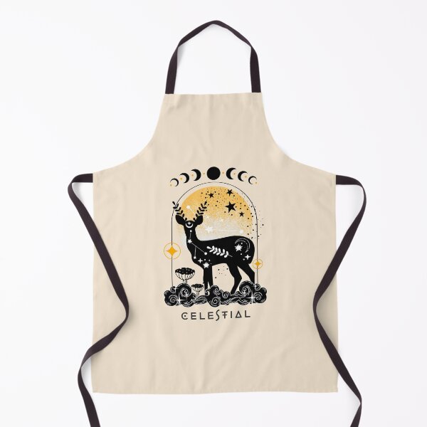 Item preview, Celestial animal Roe deer designed and sold by MonochromeEcho.
