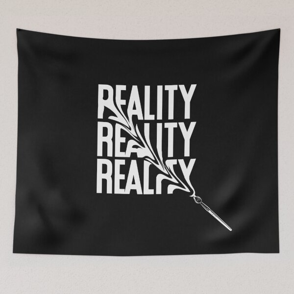 Item preview, Warped Reality - painting reality, reality paintbrush, abstract reality designed and sold by abeautifulife.