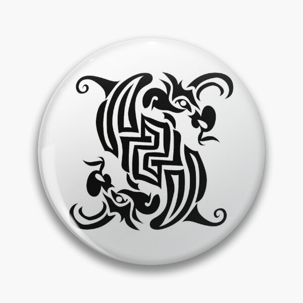 Item preview, Dragon graphic in ambigram style 5 designed and sold by Visual Arts Sławomir Grzanek.