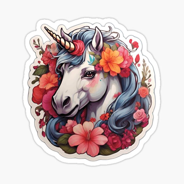 Cute Unicorn Printable Stickers For Kids (1732451)