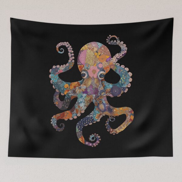 Item preview, Octopus (Quilted Style) designed and sold by VelvetRoom.
