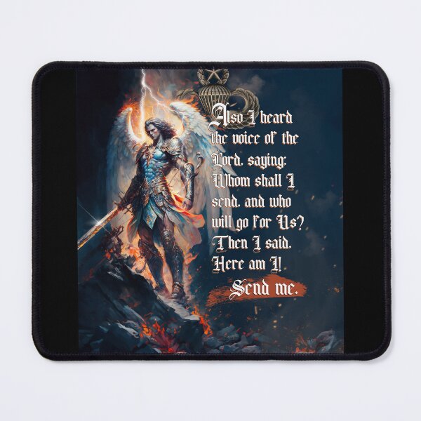 Item preview, Archangel St. Michael with Master Airborne Wings designed and sold by Yeet42Graphix.