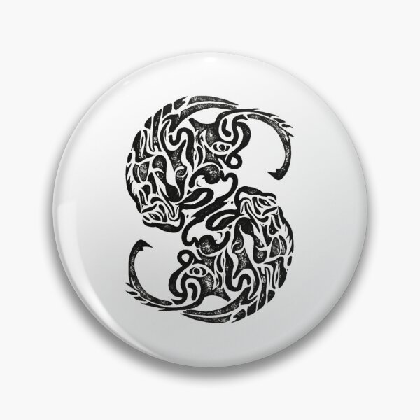 Item preview, Dragon graphic in ambigram style 7 designed and sold by Visual Arts Sławomir Grzanek.