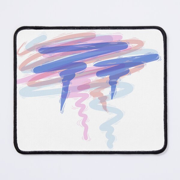 Item preview, curve line chaos clouds designed and sold by Balpa.