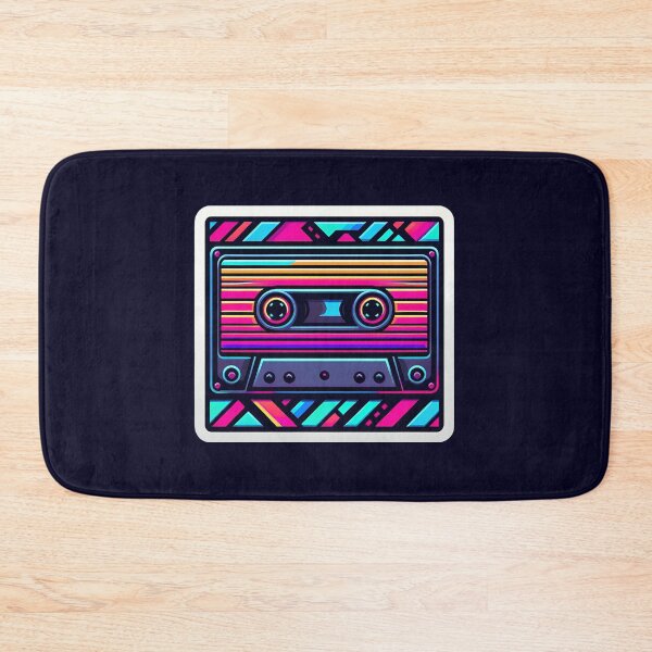 Item preview, Neon Nostalgia: An 80s Mixtape Tribute in Pop Art designed and sold by DethLock.