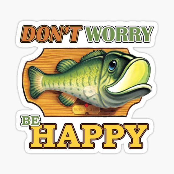 Bass Fishing Humor Stickers for Sale, Free US Shipping