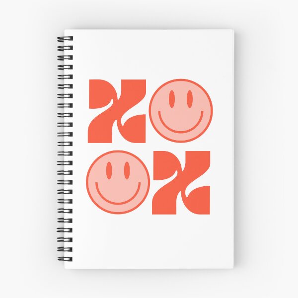 Item preview, xoxo - Smiley Face Hugs and Kisses Typography for Positive Vibes - Red designed and sold by Biddakate.