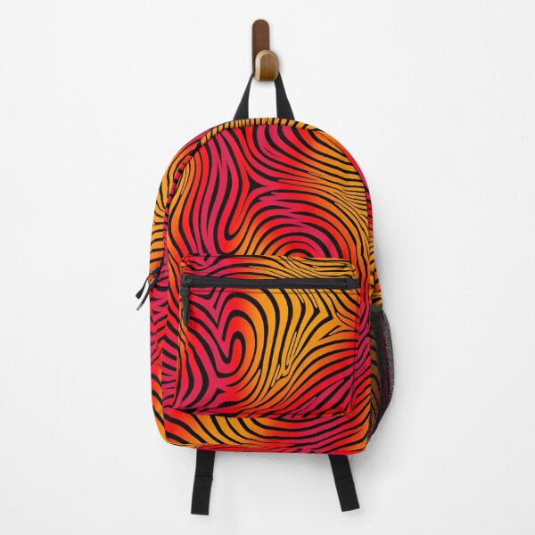Item preview, Orange Red Undulating Lines designed and sold by EnchantArtCo.