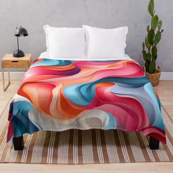 Item preview, Abstract Art Seamless Pattern: Swirly Waves designed and sold by GiveMeMood.