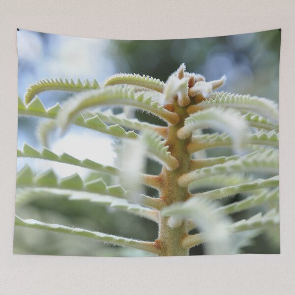 Item preview, Elven City in Mint and White - Botanical Photography - Original Abstract Fine Art designed and sold by SageFolio.