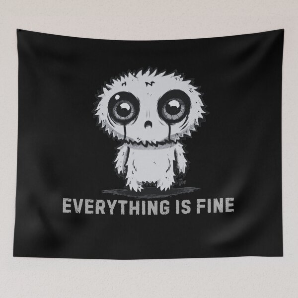 Item preview, Everything is fine  designed and sold by EanayarDesigns.