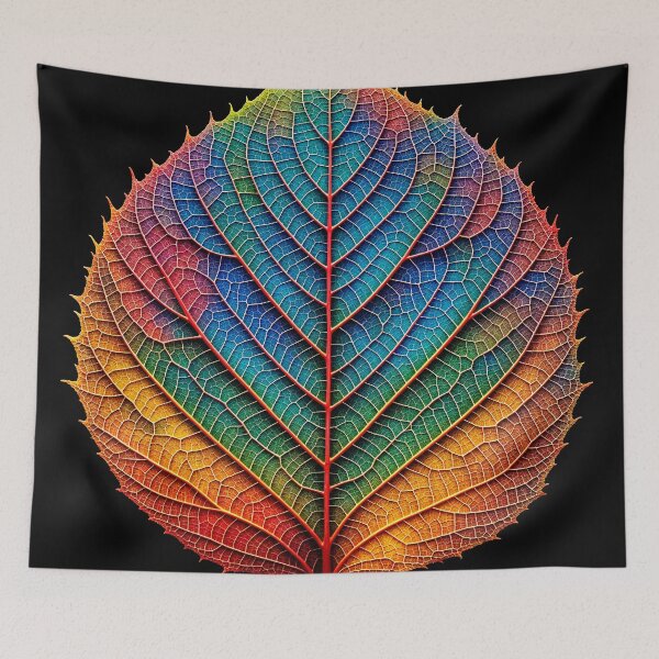 Item preview, Colorful bush leaf designed and sold by anderlee.