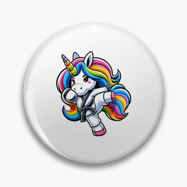 Item preview, unicornio kárate designed and sold by Samotivation.
