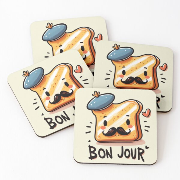Item preview, French toast bon jour  designed and sold by Culmika.