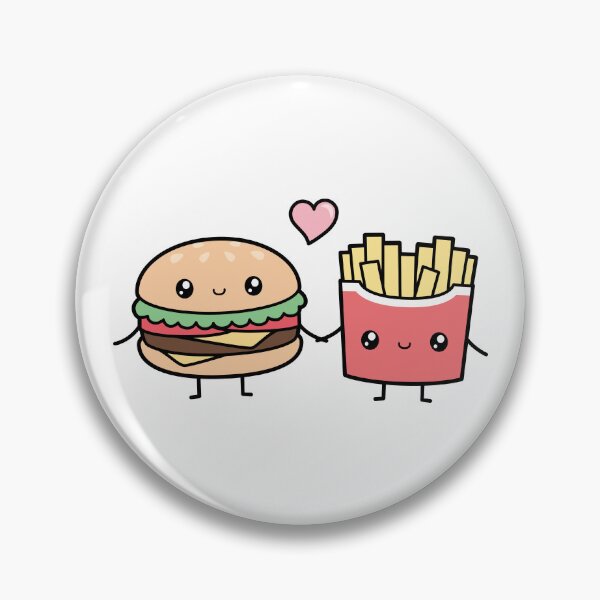 Item preview, Perfect Match - Burger & Fries designed and sold by hristiyant.