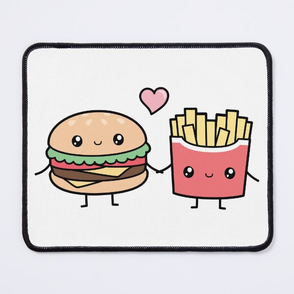 Item preview, Perfect Match - Burger & Fries designed and sold by hristiyant.