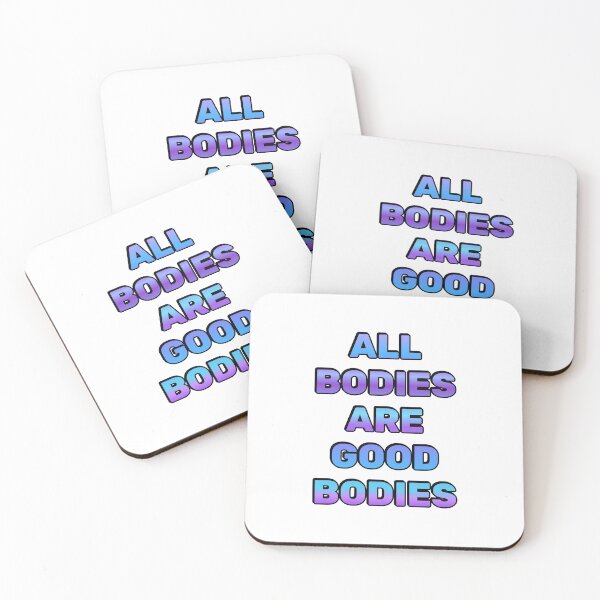 Item preview, All bodies are good bodies - body positive designed and sold by Inspirationmotivation.