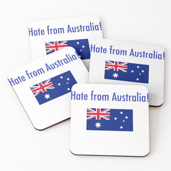 Item preview, Hate From Australia! designed and sold by brileystyle.