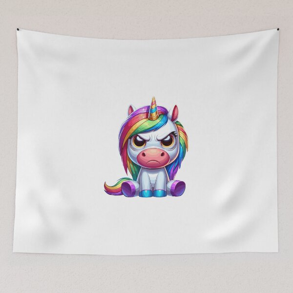Item preview, Angry Unicorn designed and sold by Samotivation.
