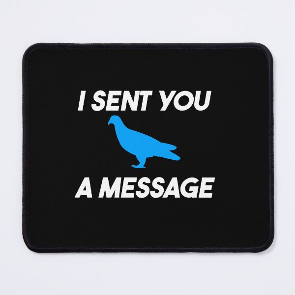 Item preview,  I Sent You A Message Design designed and sold by BagCreations.