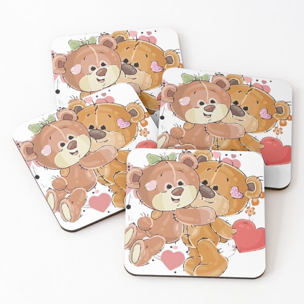 Item preview, Teddy Bear Couple Valentine's Day Heart Valentine's Day designed and sold by imadesign.