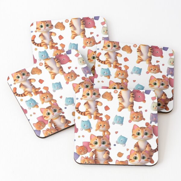 Item preview, kitten pattern designed and sold by norachiang.