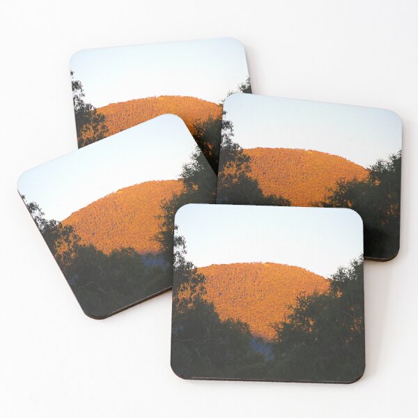 Item preview, Mt Emu At Golden Hour Australia designed and sold by Joy Watson - Natural Light Photography .