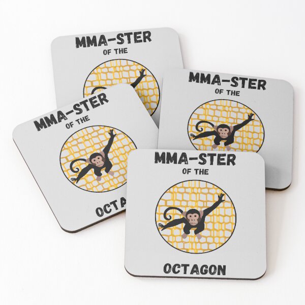 Item preview, MMA-STER of the Octagon - Grey. designed and sold by CushyNest.