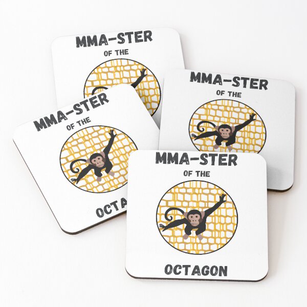 Item preview, MMA-STER of the Octagon - White. designed and sold by CushyNest.