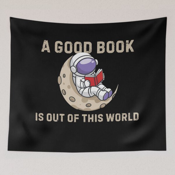 Item preview, Reading Teacher Read Books Astronaut Out Of World  designed and sold by EanayarDesigns.