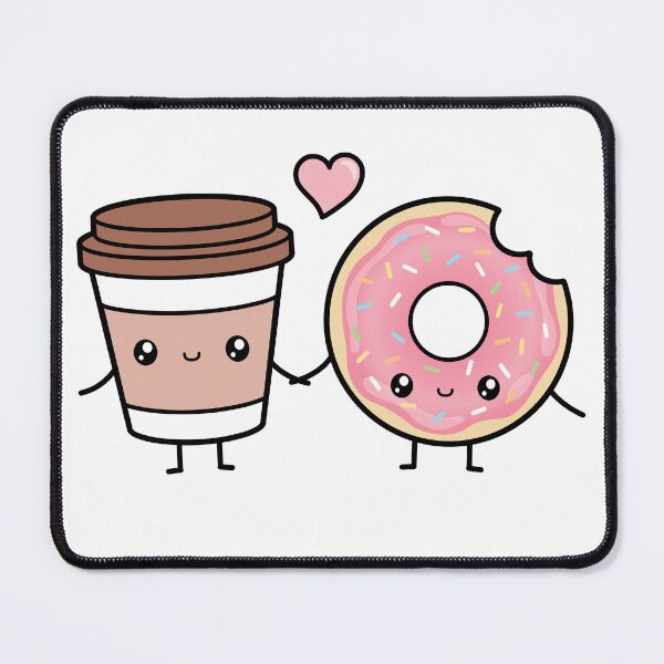 Item preview, Perfect Match - Coffee & Donut designed and sold by hristiyant.