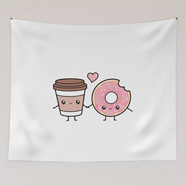 Item preview, Perfect Match - Coffee & Donut designed and sold by hristiyant.