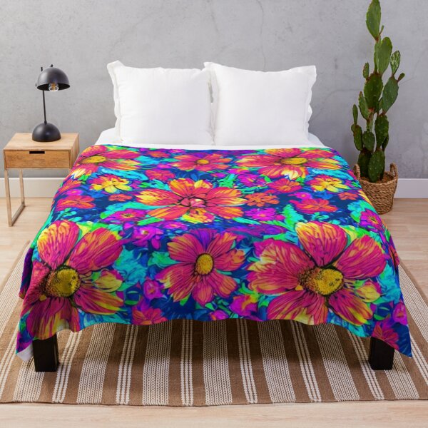 Item preview, Colorful floral pattern designed and sold by adlkh.