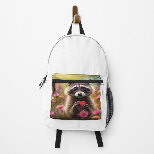 Item preview, Raccoon Feasting Among Flowers designed and sold by Bittor18.