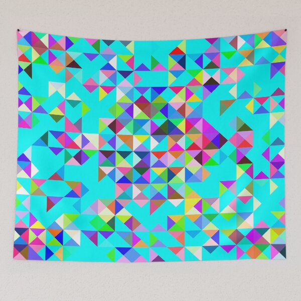 Item preview, Abstract Colorful Pixelated Fractal 17 designed and sold by SXW Designs.