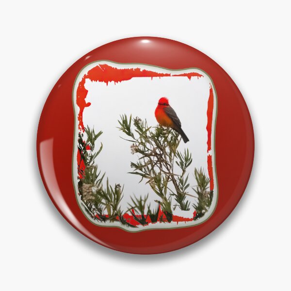 Item preview, Vermilion Fly Catcher designed and sold by CarolM.