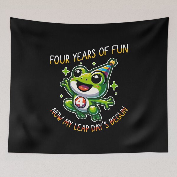 Item preview, My Leap Day Has Begun Frog designed and sold by Betsytiptoe.