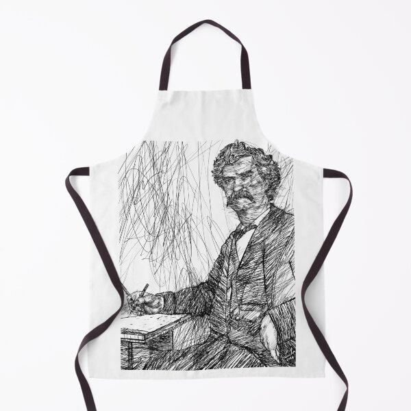 Item preview, MARK TWAIN - ink portrait .4 designed and sold by lautir.