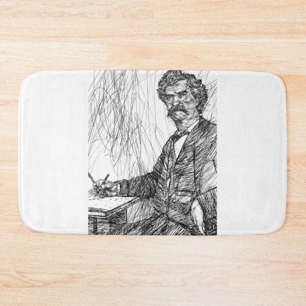 Item preview, MARK TWAIN - ink portrait .4 designed and sold by lautir.