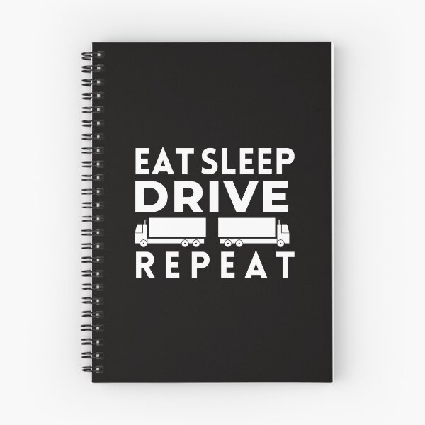 Item preview, Eat Sleep Drive Repeat  designed and sold by SarcastiCrafts.