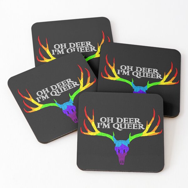 Item preview, Oh deer I'm queer designed and sold by finegoddamnit.