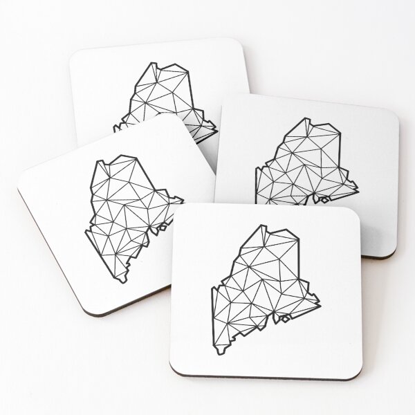 Item preview, Geometric Maine State Design designed and sold by anne-dromeda.