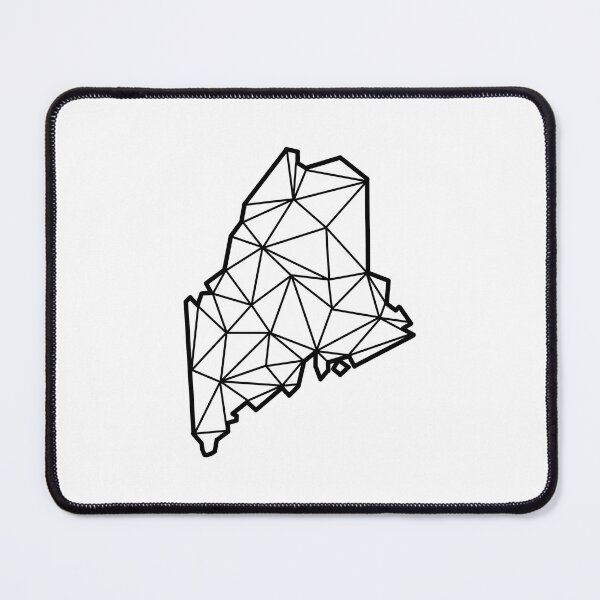 Item preview, Geometric Maine State Design designed and sold by anne-dromeda.