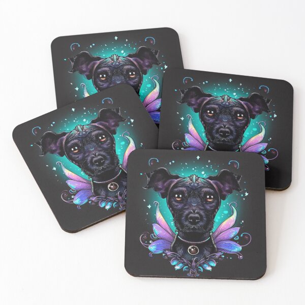 Item preview, Patterdale Cosmic designed and sold by Paws and Ink Art.