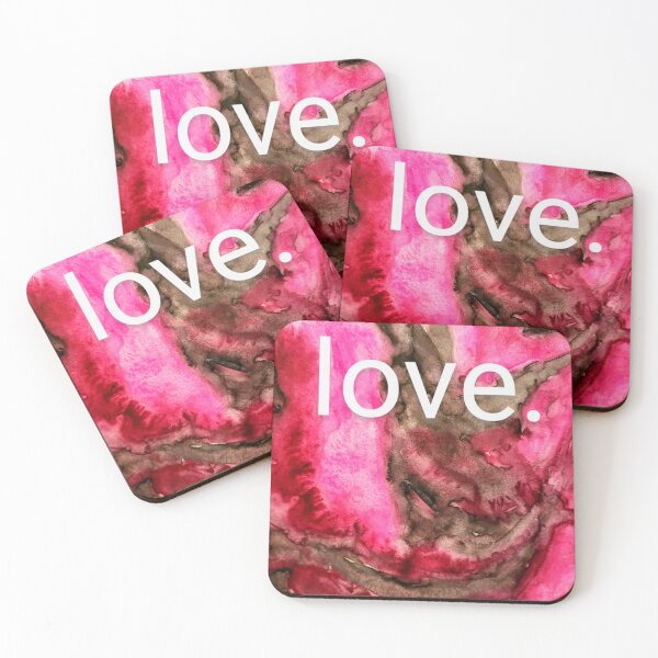 Item preview, LOVE. (Swirls) designed and sold by Laura King  Fine Arts.