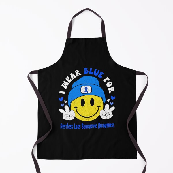 Item preview, I Wear Blue For Restless Legs Syndrome Awareness, Restless Legs Syndrome Awareness Month designed and sold by KatMercerr.